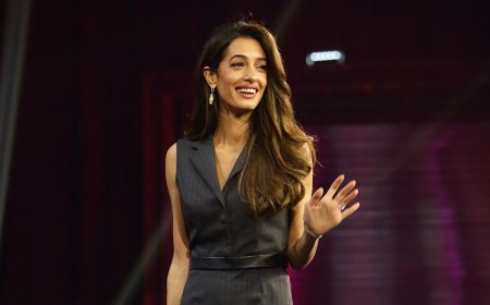 Amal Clooney’s Spring Staple? Sleek Jumpsuits