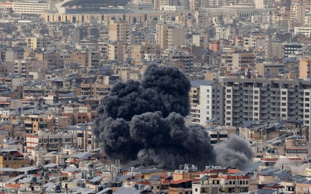 Israel Launches Airstrikes Near Beirut For First Time Since Cease-fire