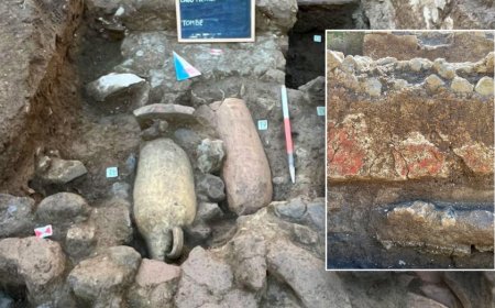 Ancient tomb tied to Roman gladiator discovered by archaeologists