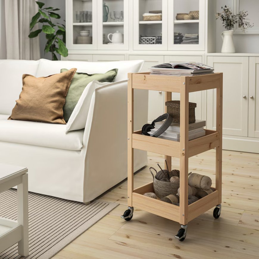 IKEA has quietly launched a new storage trolley – its clever shape makes it perfect for blending into your home