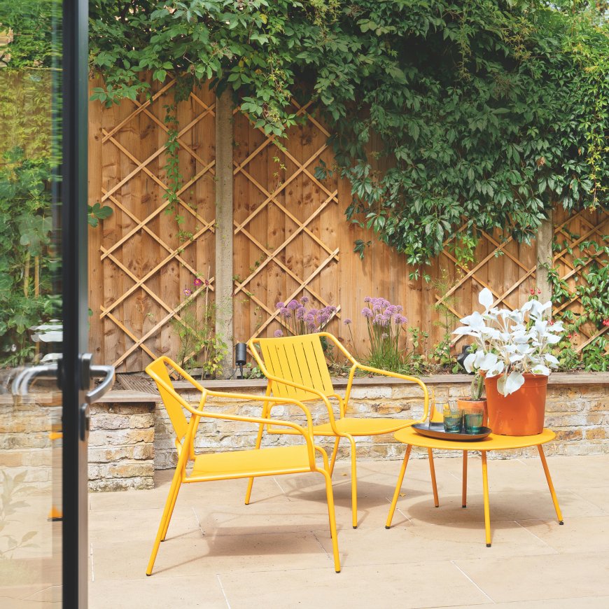 I’m seeing pastel garden furniture at all my favourite brands this spring, but QVC’s sorbet collection impressed me the most