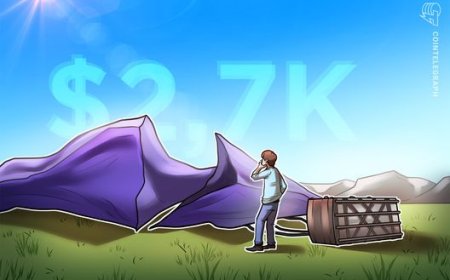 Ethereum price to $3K? ETH bulls might need to wait, analysis suggests