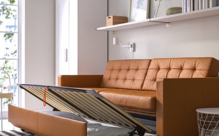 IKEA’s just slashed £500 off this stylish three-seater sofa bed – its clever underbed storage makes it a perfect choice for summer hosting